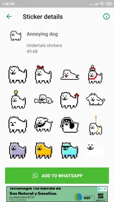 Undertale & Deltarune Stickers for WhatsApp android App screenshot 5