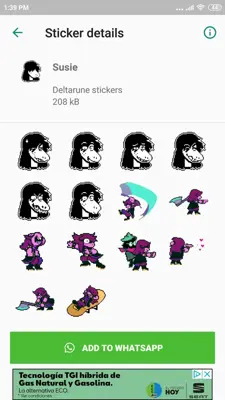 Undertale & Deltarune Stickers for WhatsApp android App screenshot 6